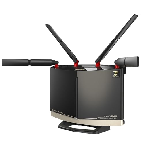【Amazon.co.jp限定】 バッファロー WiFi ルーター 無線 LAN Wi-Fi 7 11be トライバンド 10ストリーム 11529 + 5764 + 688 Mbps 有線 10Gbps JC-STAR適合 エコパッケージ 【 iPhone 17 / 16e / 16 / 15 / Nintendo Switch / PS5 動作確認済み 】 WXR18000BE10P/N 1枚目 画像
