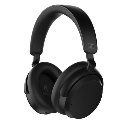 【Amazon.co.jp限定品】ゼンハイザー Sennheiser ワイヤレスヘッドホン ACCENTUM Wireless ブラック + エージング音源セット 高性能ドライバー 50時間再生 ノイズキャンセリング クリアな通話 1枚目 画像