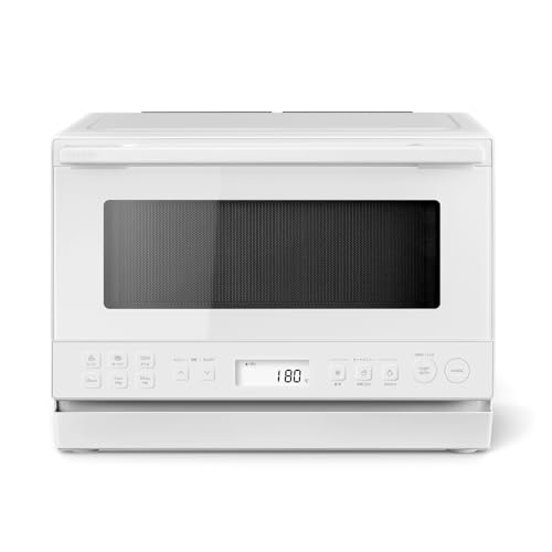 【Amazon.co.jp限定】TOSHIBA(東芝) スチームオーブンレンジ 石窯オーブン 23L 縦開き コンパクト 一人暮らし/家族 簡単操作 液晶パネル ER-60ZB(W) ホワイト 1枚目 画像