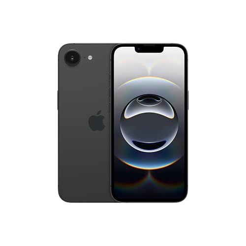 iPhone 16e 512GB: Apple Intelligence のために設計、A18 チップ、パワフルに進 化したバッテリー、48MP Fusion カメラ、6.1 インチの Super Retina XDR ディスプレイ、SIMフリー 5G対応; ブラック 1枚目 画像