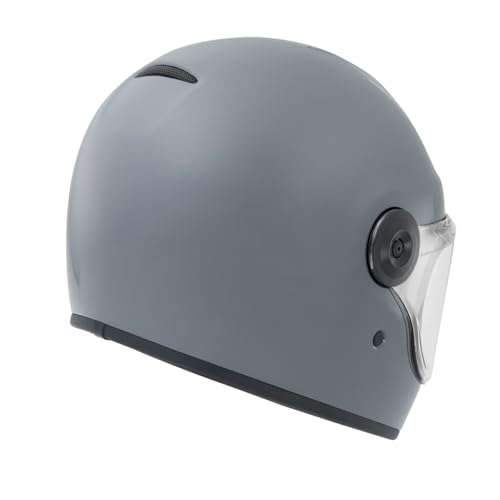 コミネ(KOMINE) バイク用HK-190 ネオレトロフルフェイスヘルメット Basalt Grey XL 中間 画像