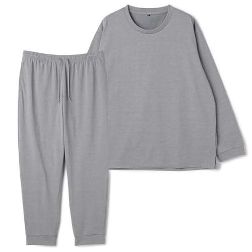 [アオキ] 疲労回復ウェア リカバリーケアプラス 男女兼用 上下セット【血行促進/疲労回復/筋肉のコリ軽減】 一般医療機器 スウェット Lグレー M 画像1