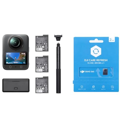 Osmo 360 アドベンチャーコンボ+ DJI Osmo 360 Care 2年版延長プレミアムサポート 1枚目 画像
