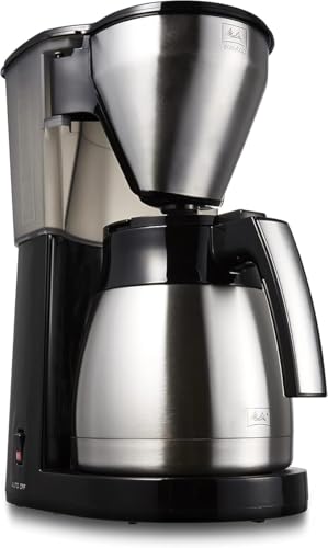 メリタ(Melitta) フィルターペーパー式 コーヒーメーカー イージートップサーモ 10杯用 LKT-1001/B 1枚目 画像