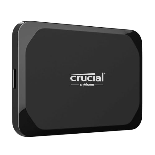 【Amazon.co.jp限定】Crucial(クルーシャル) X9 外付け SSD 1TB USB3.2/Type-C Gen2対応 最大読込速度1050MB/秒 正規代理店保証品 Mylio Offer付属モデル CT1000X9SSD902 画像1
