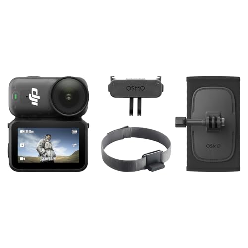 DJI Osmo Nanoハイキングコンボ (64GB) - 4K/60fpsウェアラブル防水Vlogカメラ、1/1.3インチセンサー、ハンズフリーPOV、映像ブレ補正、軽量、旅行、ハイキング用磁気小型カメラ 1枚目 画像