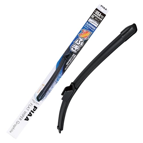 PIAA(ピア) ワイパーブレード 650mm 凄ふき 【SLIMVOGUE(スリムヴォーグ)】 グラファイトワイパー グラファイトコーティングゴム 替えゴム交換可能 1本入 呼番65A WSVG65A 1枚目 画像
