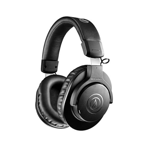 オーディオテクニカ ATH-M20xBT ワイヤレスヘッドホン Bluetooth 有線対応 ヘッドフォン 40mmCCAWボイスコイルドライバー 216gの軽量ボディ マルチポイント 低遅延モード 最大60時間再生 ハンズフリー通話 【国内正規品】 ブラック 画像1