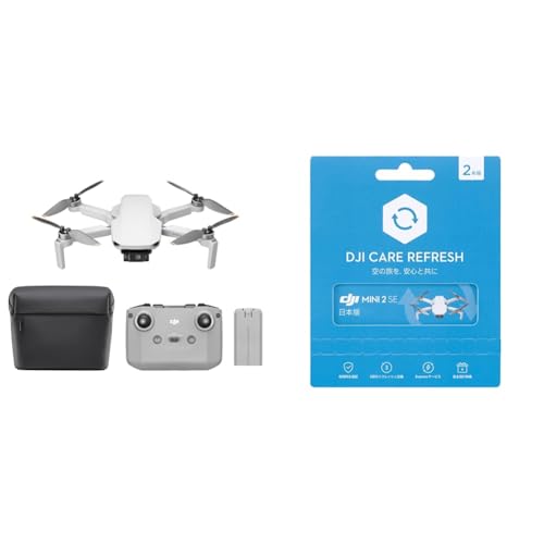 Mini 4K カメラドローンコンボ +DJI 2年版 延長プレミアムサポート 2バッテリーで最大飛行時間62分 画像1