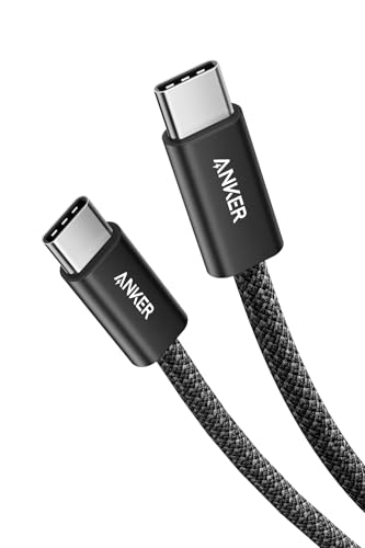 Anker Zolo USB-C & USB-C ケーブル (240W, 高耐久ナイロン) 1.8m ブラック iPhone 17 / 16 / 15 Galaxy iPad Pro MacBook Pro/Air 各種対応 1枚目 画像