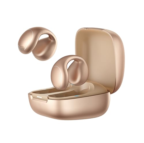 Anker Soundcore C40i(Bluetooth 5.4)【オープンイヤー型ワイヤレスイヤホン/イヤーカフ/ IPX4防水規格/ 最大21時間再生 / マルチポイント接続】ローズゴールド 1枚目 画像