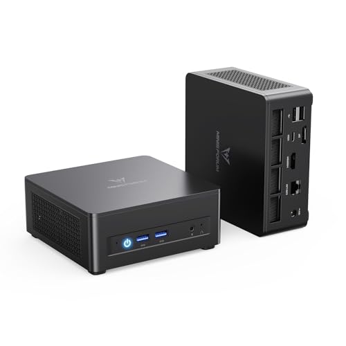 MINISFORUM UM760Slim ミニpc AMD Ryzen 5 7640HS DDR5-5600MHz 16GB 1TB SSD Windows 11 Pro小型pc Radeon 760M グラフィック HDMI2.1 |DP1.4|USB4 4K@60Hz トリプルディスプレイ出力 2.5Gbps LAN/Wi-Fi6E/BT5.2 ミニパソコン 1枚目 画像