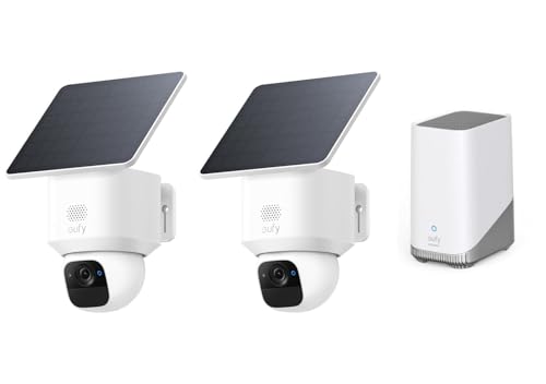 Anker Eufy Security SoloCam E30 (屋外カメラ)x2個 + HomeBase(ホームベース) セット 画像1