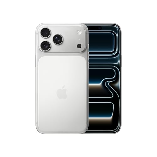 Apple iPhone 17 Pro Max 512GB (SIMフリー):ProMotion を採用した6.9 インチディスプレイ、 A19 Pro チップ、iPhone 史上最長のバッテリー駆動時間、センターフレームフロント カメラを搭載したPro Fusion カメラシステム;シルバー 1枚目 画像