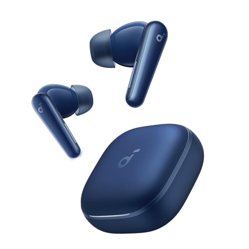 Anker Soundcore Liberty 5（Bluetooth 5.4）【完全ワイヤレスイヤホン/ウルトラノイズキャンセリング 3.5 / 3Dオーディオ / Dolby Audio対応/ワイヤレス充電/マルチポイント接続/外音取り込み / 最大48時間再生 / ハイレゾ / IP55 防塵・防水規格/PSE技術基準適合】ディープブルー 画像1