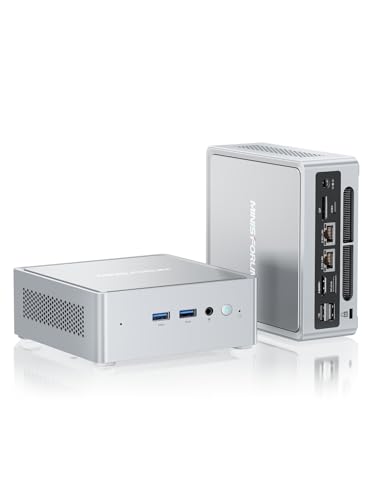MINISFORUM NAB9 PLUS ミニPC 第12世代 Core i9-12900HK /12900H 32GB DDR4 1TB SSD Mini PC OCulink(14コア/20スレッド 最大周波数 5.0GHz)ミニパソコン 3画面出力 Wi-Fi6E BT5.3 2X 2.5G LAN HDMI/USB4/DP 静音性 Windows 11 Pro 1枚目 画像
