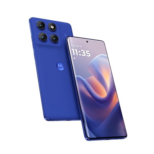 Motorola(モトローラ) edge 60 pro PANTONE|12GB/256GB|ダーズブルー|SIMフリースマホ 本体 端末|NFC/FeliCa 対応|正規代理店品|6.7インチ|有機EL|Super HD|IP68・IP69防水防塵|大容量バッテリー 5,000mAh|PB7U0001JP 1枚目 画像
