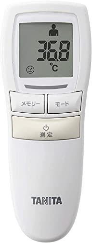 タニタ 非接触体温計 BT-54X IV アイボリー 画像1