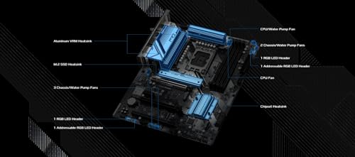 ASRock B760 Pro RS WiFi 6E LGA1700 HDMI DisplayPort eDP Intel B760 ATX マザーボード DDR5 192GB 7200+ (OC) MHz SATA3 6.0 Gb/s USB3.2 Gen2 2.5G LAN PCIe5.0 M.2 64bit 中間 画像