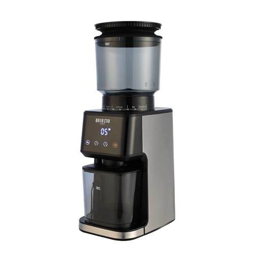 BelleLife 電動コーヒーミル コーヒーグラインダー コーン式コーヒーグラインダー 極細~粗挽き 粒度51段階設定 コーヒー粉砕機 小型 珈琲ミル 静電気飛散防止 液晶タッチパネル 大容量 豆挽き 粉末 取り外し可能 掃除ブラシ付 BD-CG018 1枚目 画像