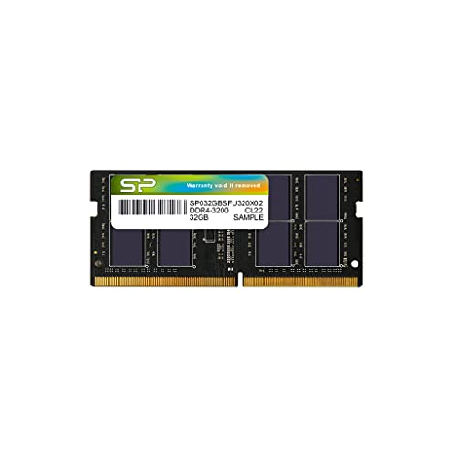 シリコンパワー ノートPC用メモリ DDR4-3200(PC4-25600) 32GB×1枚 260Pin 1.2V CL22 SP032GBSFU320X02 1枚目 画像