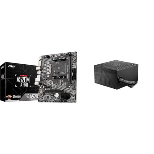 【MSIセット】【A520+ 650W電源】MSI マザーボードA520M-A PRO x MAG A650BNL・ 日本正規代理店品 1枚目 画像
