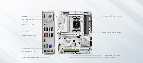 ASRock マザーボード B850 Steel Legend WiFi AMD Ryzen 9000 / 8000 / 7000 シリーズ CPU (Soket AM5) 対応 DDR5 ATX マザーボード 【国内正規代理店品】 中間 画像