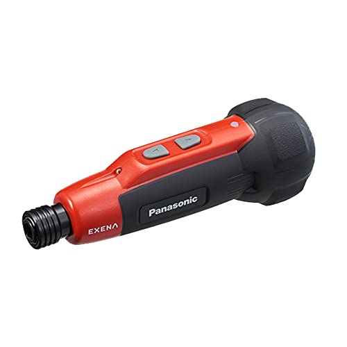パナソニック(Panasonic) 電動ドライバー USB Type-C 充電式 3.7V 850mAh 正転・逆転 手締め機 ブレーキ付 LEDライト ビットセット USB充電ケーブル付属 軽量 小型 ネジ締め DIY 電動工具 充電ミニドライバー EZ1D11S-R レッド 画像1