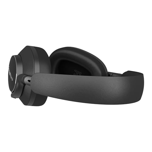 Bowers & Wilkins Px8 (ブラック) ワイヤレス・ヘッドフォン フラッグシップ ノイズキャンセリング aptX Adaptive 通話対応 マルチポイント 有線使用可能 PX8/B 中間 画像
