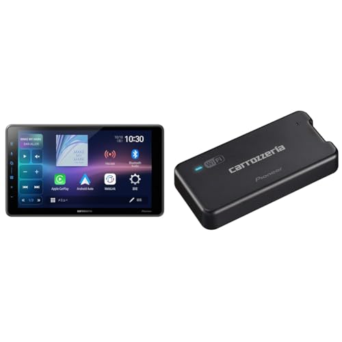 【セット買い】 パイオニア ディスプレイオーディオ DMH-SF600 9インチ フローティング AppleCarPlay AndroidAuto™ ワイヤレス接続 対応 + Wi-Fiルーター DCT-WR100D 車載用 カロッツェリア 1枚目 画像