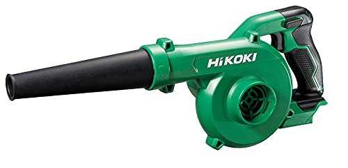 HiKOKI(ハイコーキ) 14.4V 18V 兼用 充電式 ブロワ 大風量 低振動 風量3段切替+無段変速スイッチ 蓄電池・充電器別売り RB18DC(NN) グリーン|ブラック 1枚目 画像