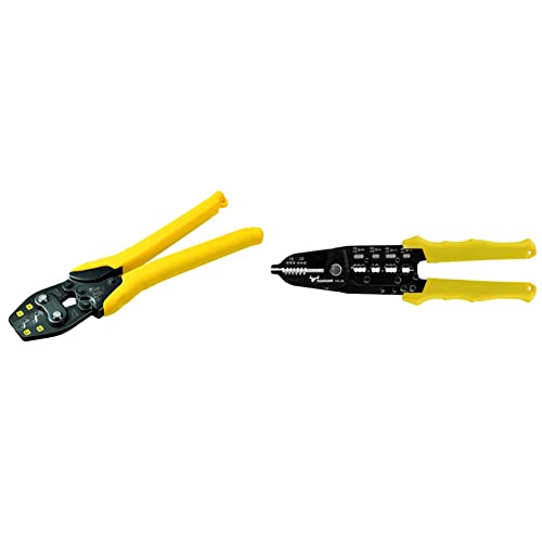 ツノダ(TSUNODA) 圧着工具 リングスリーブ用 [電気工事技能試験必携工具] TP-R JIS & king TTC VVFストリッパー 230mm VAS-230【セット買い】 画像1