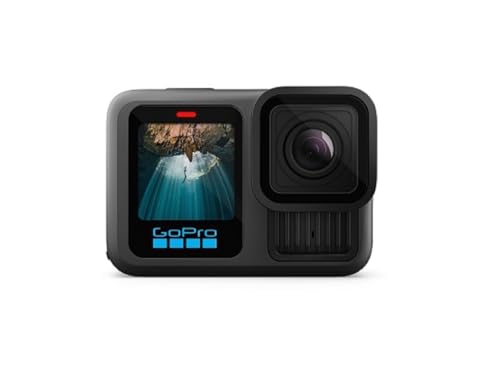 GoPro HERO13 Black アクションカメラ 5.3K/60fps + 4K120fps 対応 防水 HLG-HDRビデオ 400fps 13倍スローモーション 様々な気候に対応した長時間駆動の 1900mAh バッテリー CHDHX-131-FW 1枚目 画像