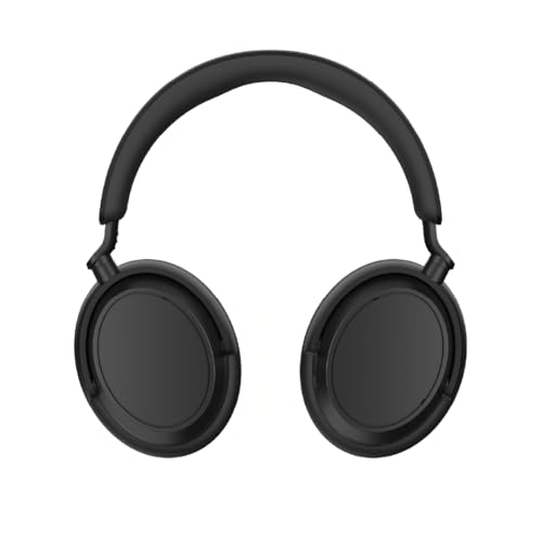 ゼンハイザー Sennheiser ワイヤレスヘッドホン ACCENTUM Plus Wireless ブラック 高性能ドライバー 50時間再生 ハイブリッドアダプティブノイズキャンセリング タッチコントロール クリアな通話 最後 画像