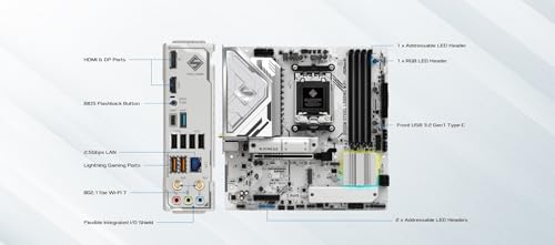 ASRock マザーボード B850M Steel Legend WiFi AMD Ryzen 9000 / 8000 / 7000 シリーズ CPU (Soket AM5) 対応 DDR5 Micro ATX マザーボード 【国内正規代理店品】 中間 画像