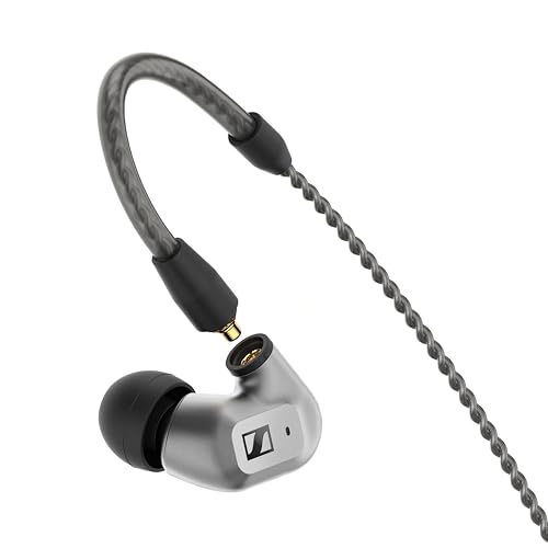 【Amazon.co.jp限定品】ゼンハイザー Sennheiser イヤホン 有線 IE 200 シルバー ダイナミック カナル型 オーディオファイル ゲーミング TrueResponseトランスデューサー ブレードケーブル イヤーフック イヤフォン 【国内正規品】 最後 画像