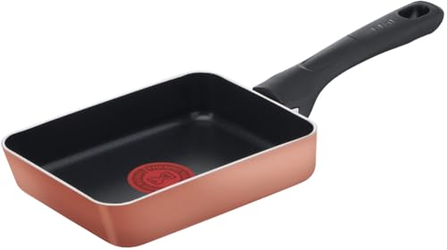 【オンライン限定】 ティファール 玉子焼き器 12×18cm ガス火専用 PFOAなどの有害物質不使用 こびりつきにくさ長持ち 「ハニーゴールド エッグロースター」 B58618 画像1