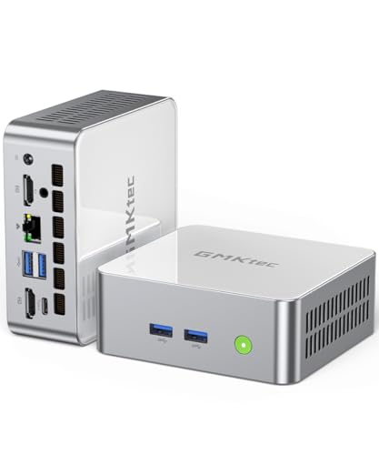 GMKtec Nucbox M3 Windows 11 Pro ミニPC インテル Core i5 12450H Mini PC, 16GB(8GB*2) DDR4,512GB PCIe3.0 SSD,2.5G LAN,WIFI6,BT5.2,3画面出力,45W TDP,軽型ゲーム ミニパソコン 1枚目 画像