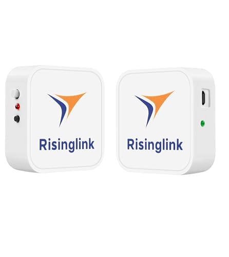 Risinglink 停電アラーム、停電検知器、テキストメッセージ、Eメール、オーディオアラート付き(第2世代) 最後 画像