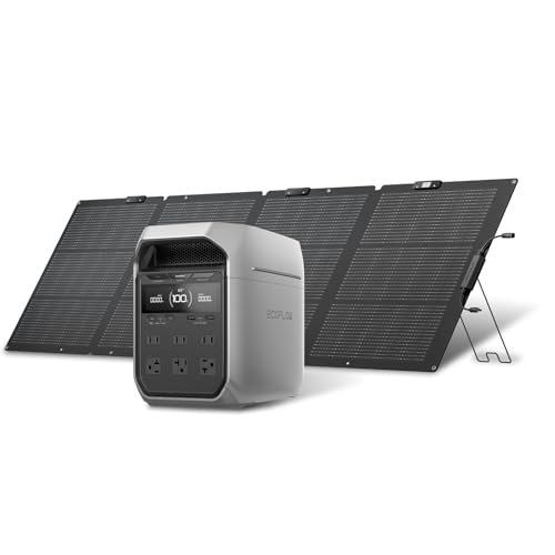 EcoFlow DELTA 3 Plus 1024Wh ポータブル電源 + 220Wソーラーパネル 片面 GEN2 2点セット 業界最速級の充電速度 56分で100%充電 高出力AC 長寿命10年 高出力 ソーラーチャージャー ソーラーパネルGen2 折りたたみ式 TOPCon 高変換効率25% 停電対策 防災グッズ エコフロー リン酸鉄リチウムイオン 画像1