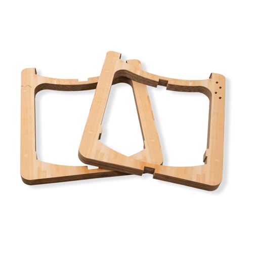 猫壱 バリバリボウルタワー XL 交換用支柱セット ライトブラウン 1枚目 画像