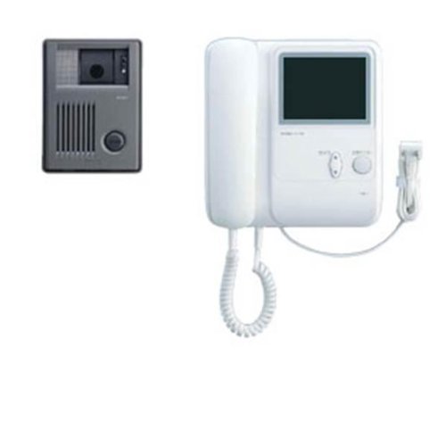 アイホン ドアホン インターホン 受話器式 モニター付 親機と子機セット カメラチルト機能付き 玄関1か所 室内1か所対応 KCS-1AR 1枚目 画像