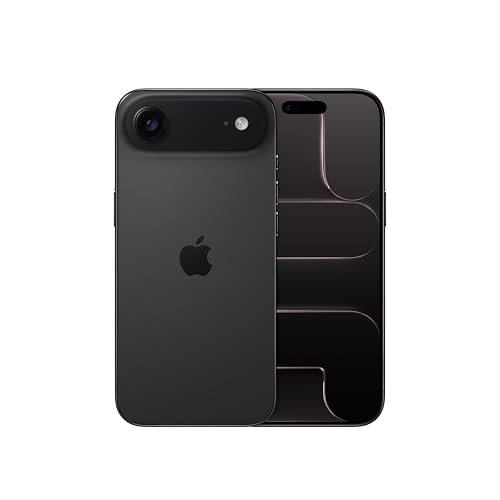 Apple iPhone Air 256GB (SIMフリー)：史上最薄のiPhone、最大120HzのProMotionを採用した6.5インチディスプレイ、パワフルなA19 Proチップ、センターフレームフロントカメラ、一日中使えるバッテリー；スペースブラック 画像1