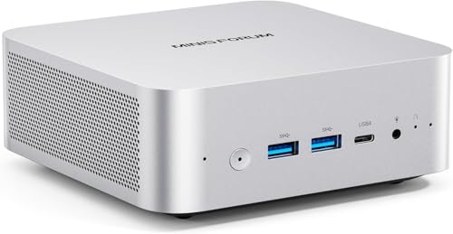 MINISFORUM AI X1ミニpc AMD Ryzen 7 255プロセッサ Radeon 780M グラフィック DDR5-5600MT/s 32GB 1TB SSD Windows 11 Pro 小型pc HDMI2.1 |DP2.0|USB4ｘ２ 4画面出力 2.5Gbps LAN/Wi-Fi 7/BT5.4 コンパクトPC 画像1
