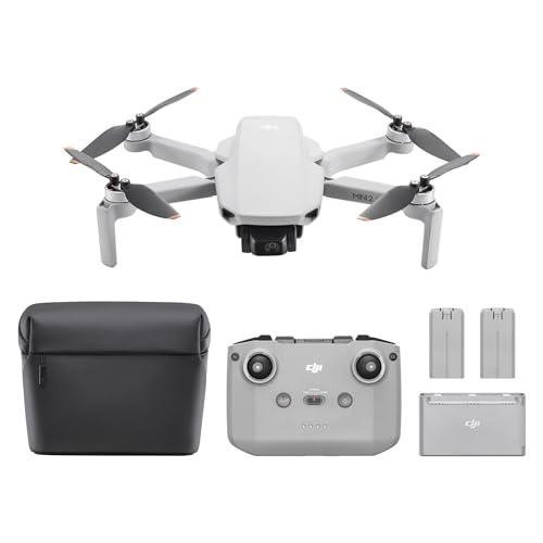 DJI ドローン Mini 2 SE Fly Moreコンボ 軽量 2.7K動画撮影可能 折りたたみ式ミニカメラドローン リモコン グレー インテリジェントモード 最大伝送距離10km(日本:6km) 飛行時間93分 249g未満 初心者向け バッテリーx3 賠償責任保険1年無償付き 1枚目 画像