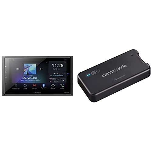 【セット買い】 Pioneer パイオニア ディスプレイオーディオ DMH-SZ700 6.8インチ AppleCarPlay AndroidAuto™ 対応 Amazon Alexa搭載 + Wi-Fiルーター DCT-WR100D 車載用 カロッツェリア 1枚目 画像