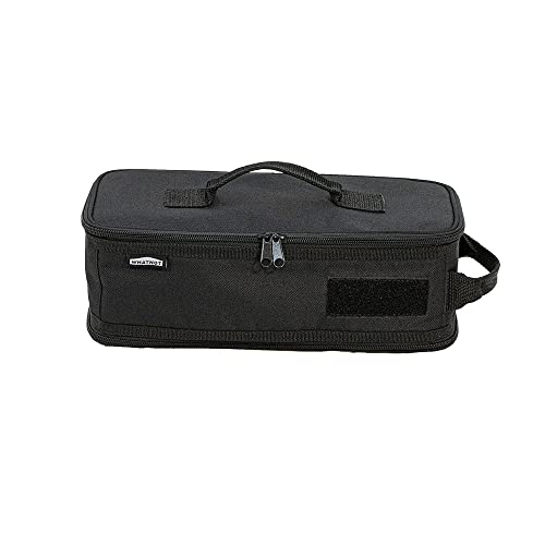 WHATNOT(ワットノット) マルチ収納ケース ワイド ブラック 撥水加工 アウトドア ツールボックス MC-01-BK & 収納コンテナ ブラック バケツ ツールボックス ワンタッチバケット アウトドア フィッシング 釣り 薪ケース 収納袋 持ち運び OBHD-01-BK【セット買い】 中間 画像