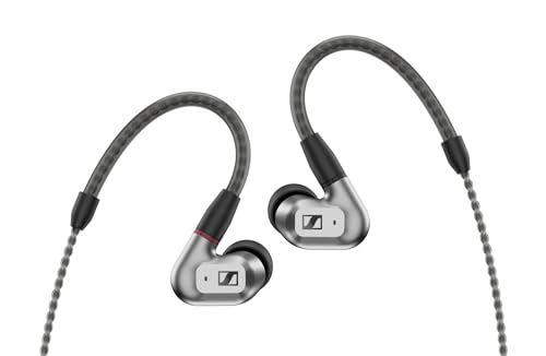 【Amazon.co.jp限定品】ゼンハイザー Sennheiser イヤホン 有線 IE 200 シルバー ダイナミック カナル型 オーディオファイル ゲーミング TrueResponseトランスデューサー ブレードケーブル イヤーフック イヤフォン 【国内正規品】 1枚目 画像