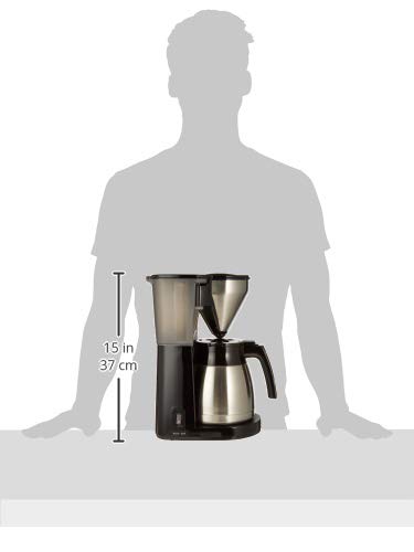 メリタ(Melitta) フィルターペーパー式 コーヒーメーカー イージートップサーモ 10杯用 LKT-1001/B 最後 画像