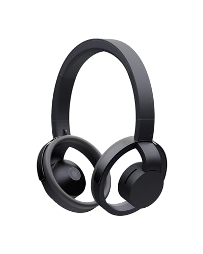nwm(ヌーム)【延長保証版】 ワイヤレス ヘッドホン オープンイヤー型 nwm ONE MBH001 耳スピ │ Bluetooth5.3 最大20時間再生 マイク付き 軽量 Type-C 耳をふさがない マルチポイント対応 ダークグレイ 画像1